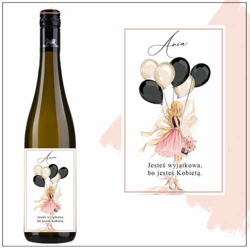 QUIERES SER MI TESTIGO VINO ERNST LUDWIG RIESLING - REGALO PARA EL TESTIGO  DE BODA - Vino blanco para regalar. Botella con etiqueta personalizada